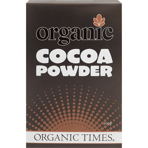 ORGANIC TIMES Cocoa Powder 200g