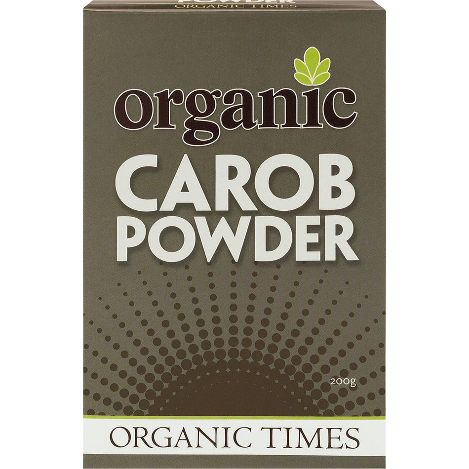 ORGANIC TIMES Carob Powder 200g