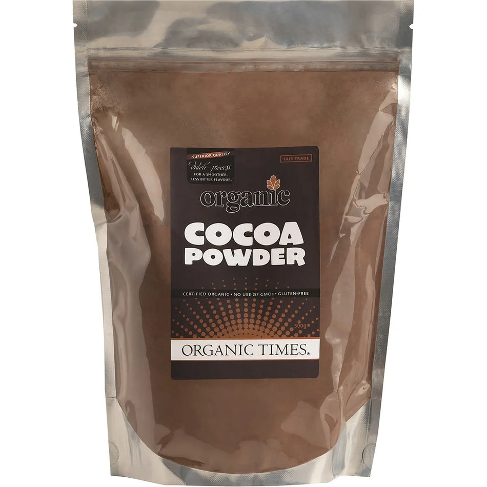 ORGANIC TIMES Cocoa Powder 500g