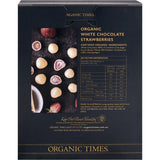 ORGANIC TIMES White Chocolate Strawberries 100g