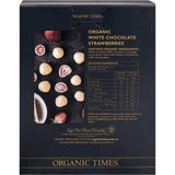 ORGANIC TIMES White Chocolate Strawberries 100g
