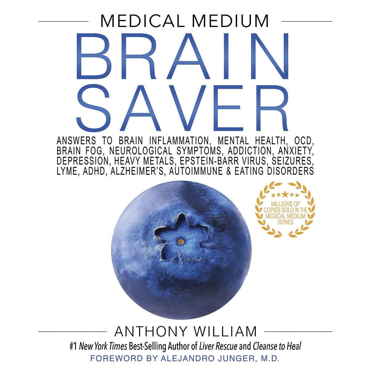 BOOK Medical Medium Brain Saver by Anthony William