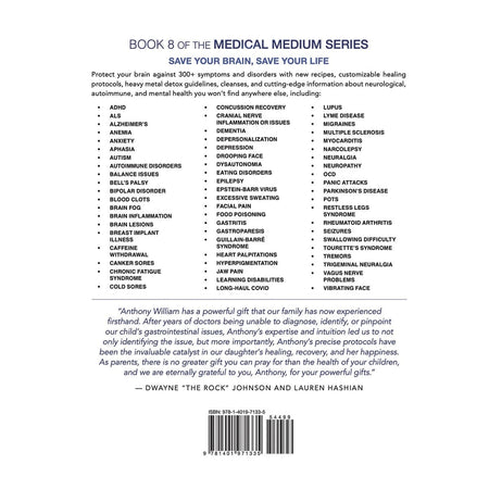 BOOK Medical Medium Brain Saver Protocols by Anthony William