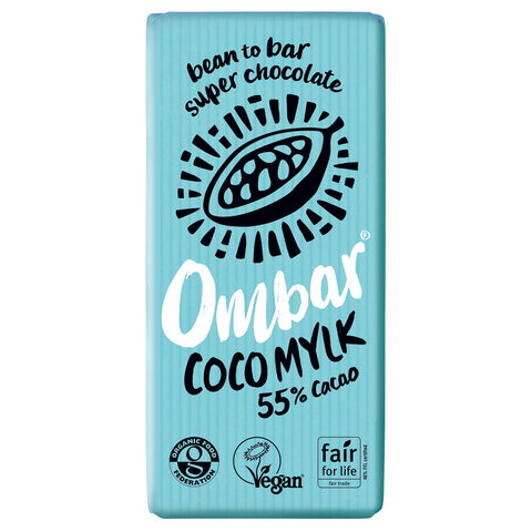 Ombar Coco Mylk Chocolate 70g (Pack of 10)