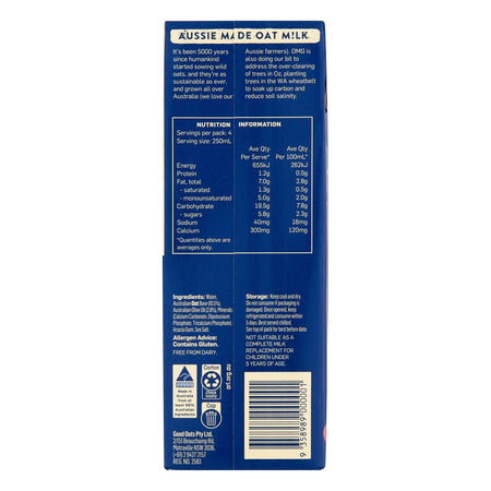 OMG Oat Milk Barista 8x1L