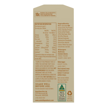 OMG Oat Milk Coffee Proatein 12x350ml