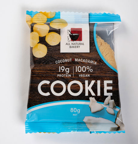 All Natural Bakery Cookie Coconut & Macadamia 80g(Pack of 12)