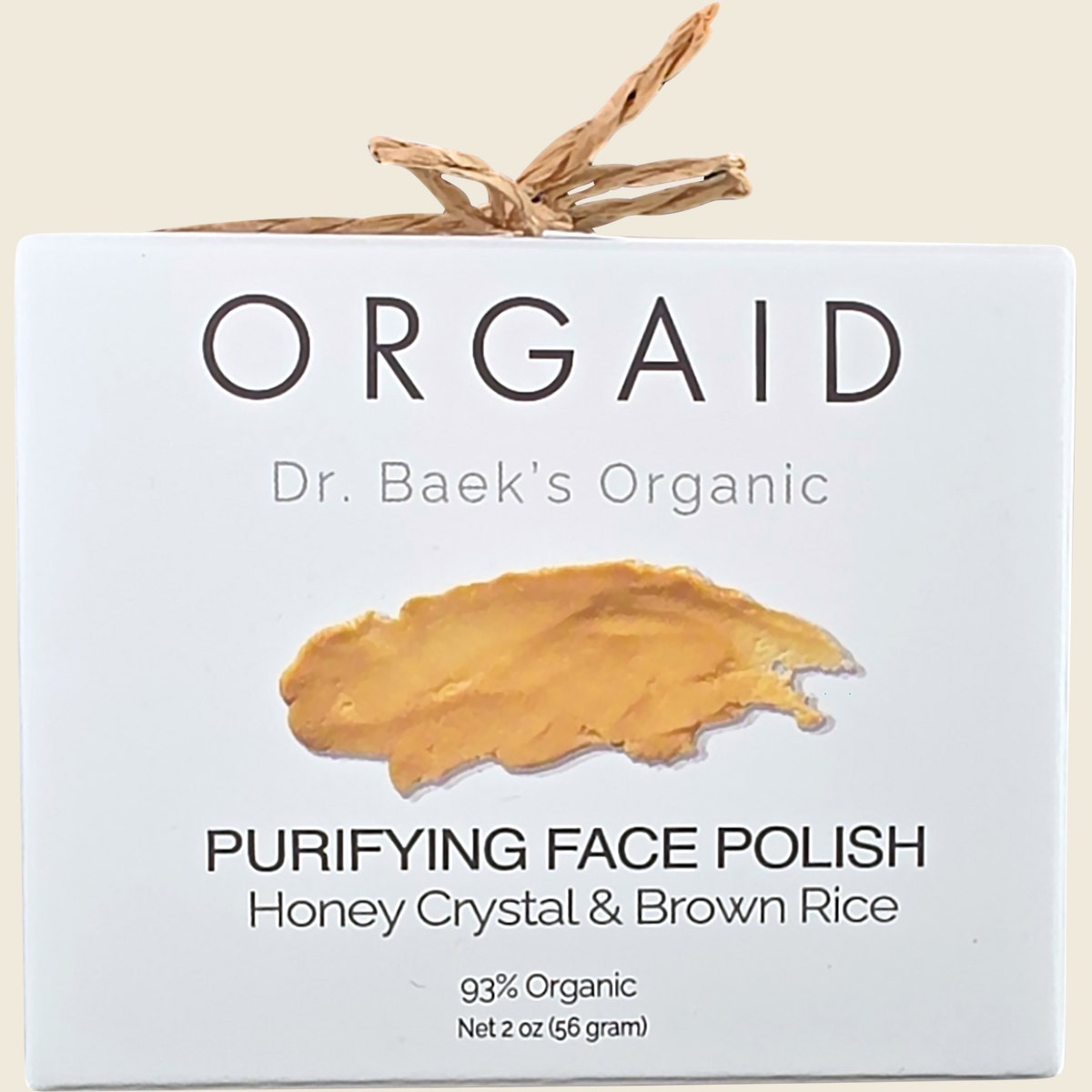 Orgaid Purifying Face Polish Honey Crystal and Brown Rice 56g