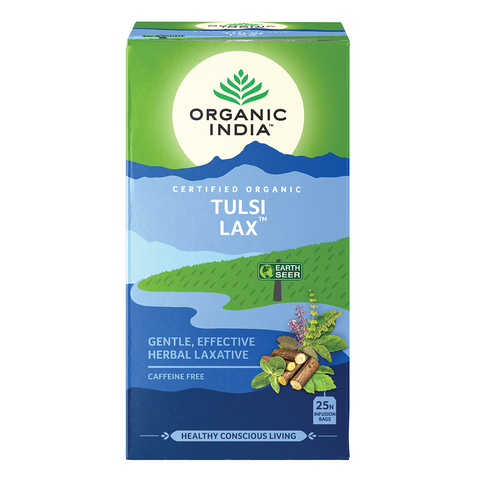 Organic India Wellness Tea Tulsi Lax x 25 Tea Bags (Pack of 5)