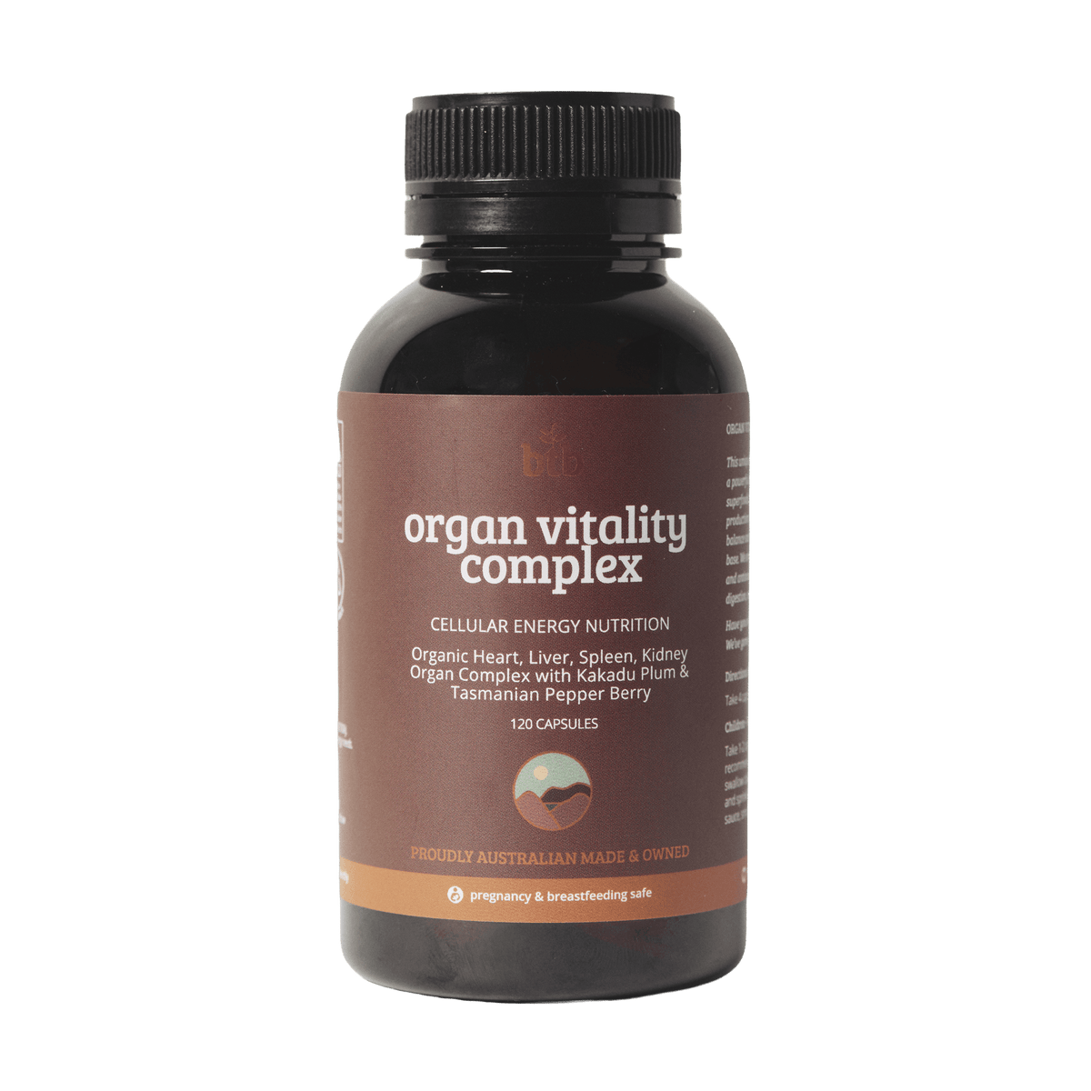 Btb Organ Vitality Complex 120c