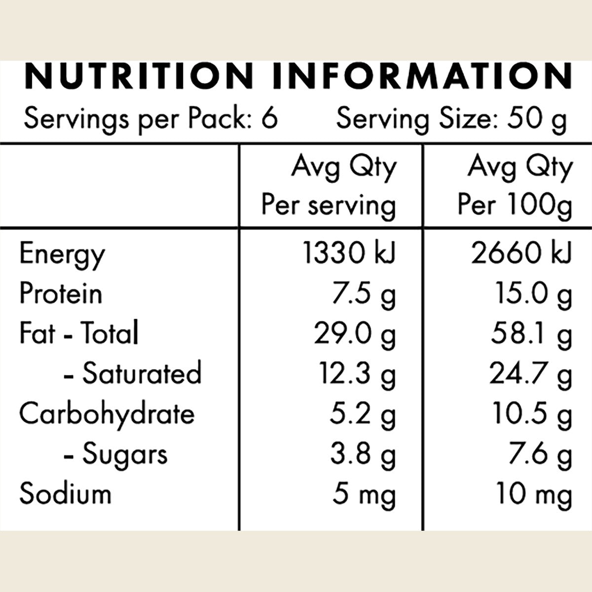 Paleo Pure Organic Grain Free Granola Fruit Free 300g