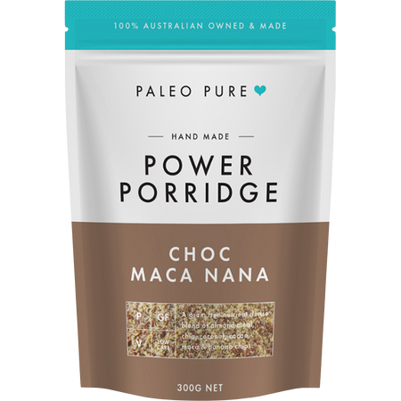 Paleo Pure Power Porridge Choc Maca Nana 300g