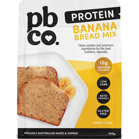 PBCO Protein Banana Bread Plant Protein 340g