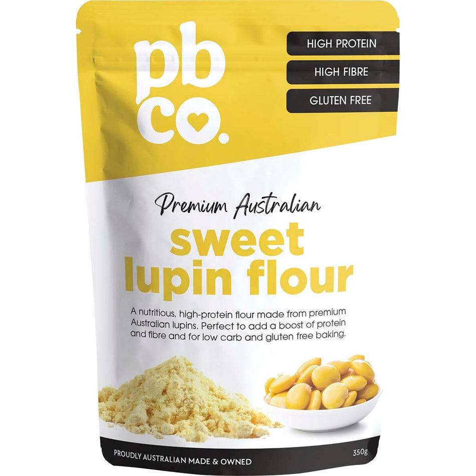 Pbco Sweet Lupin Flour Premium Australian 350g