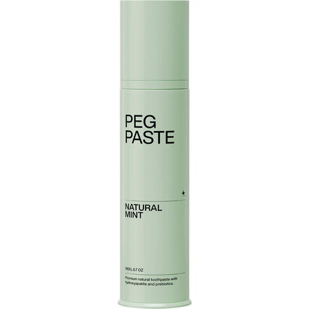 Peg Paste Natural Toothpaste With Hydroxyapatite Natural Mint 190g