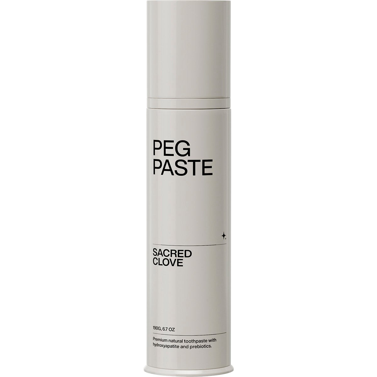 Peg Paste Natural Toothpaste With Hydroxyapatite Sacred Clove 190g
