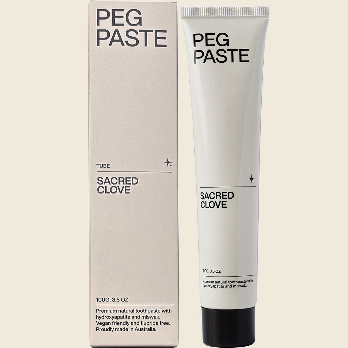 Peg Paste Toothpaste Sacred Clove Tube 100g