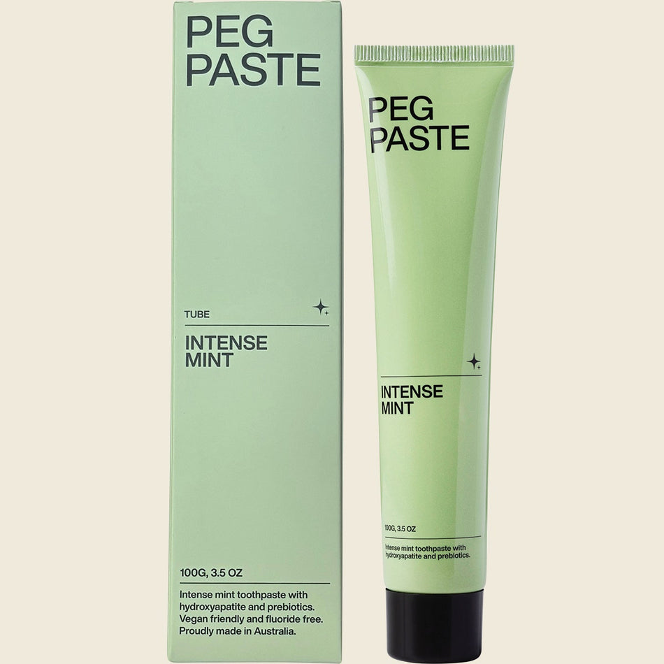 Peg Paste Toothpaste Intense Mint Tube 100g