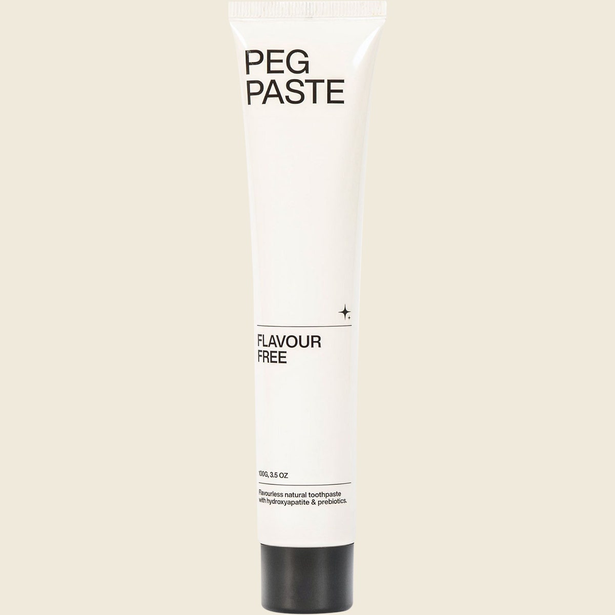 Peg Paste Natural Toothpaste with Hydroxyapatite Flavour Free 100g