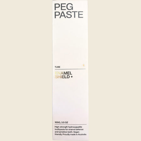 Peg Paste Natural Toothpaste Hydroxyapatite Enamel Shield Mint 100g