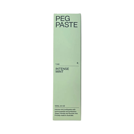 Peg Paste Toothpaste Intense Mint Tube 100g