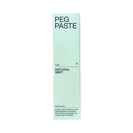 Peg Paste Toothpaste Natural Mint Tube 100g