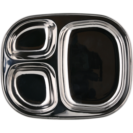 Ever Eco Stainless Steel Divided Kids Plate 1 Pack