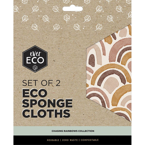 EVER ECO Eco Sponge Cloths Chasing Rainbows Collection 2