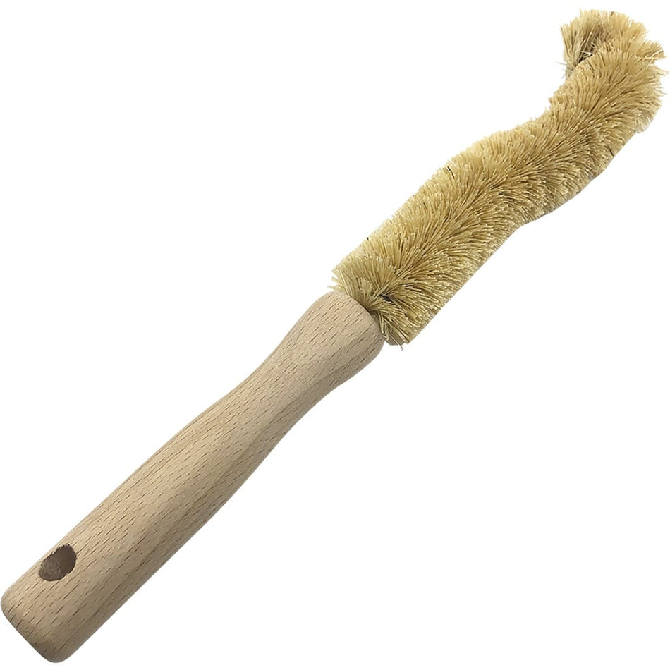 EVER ECO Bottle Brush Beech Wood Handle, Sisal Bristles 1