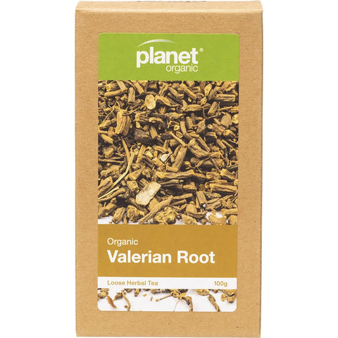 PLANET ORGANIC Herbal Loose Leaf Tea Organic Valerian Root 100g
