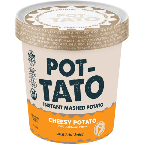 PURELY POTATO Instant Mashed POT-TATO Cheesy Potato 10x56g