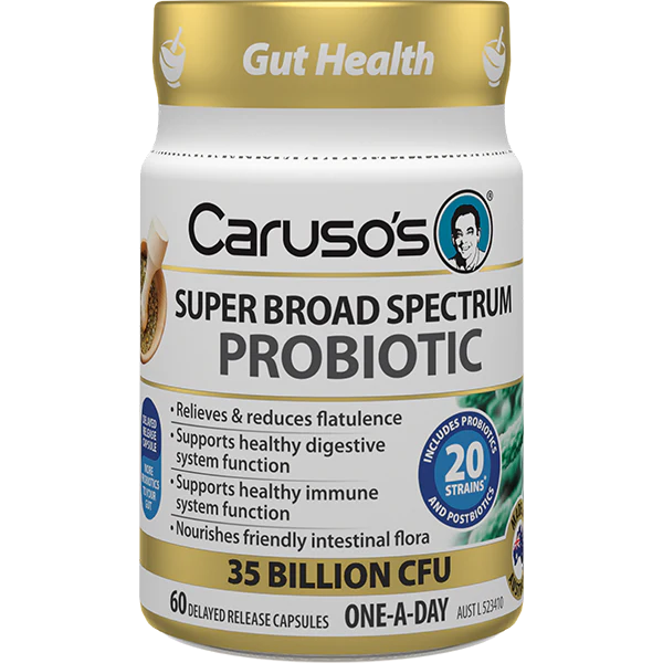 Caruso's Super Broad Spectrum Probiotic 60 Caps