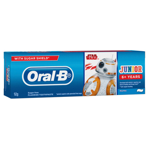 Oral-B Star Wars Junior 6+ Years Toothpaste 92g