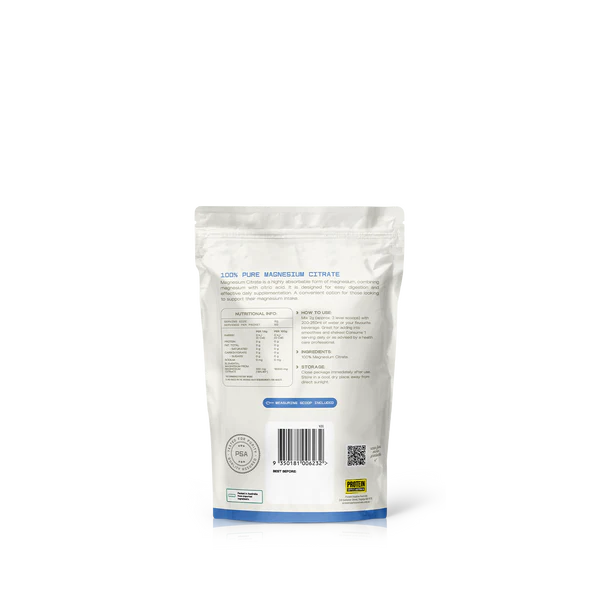 Protein Supplies Australia Clean Magnesium Citrate 100g