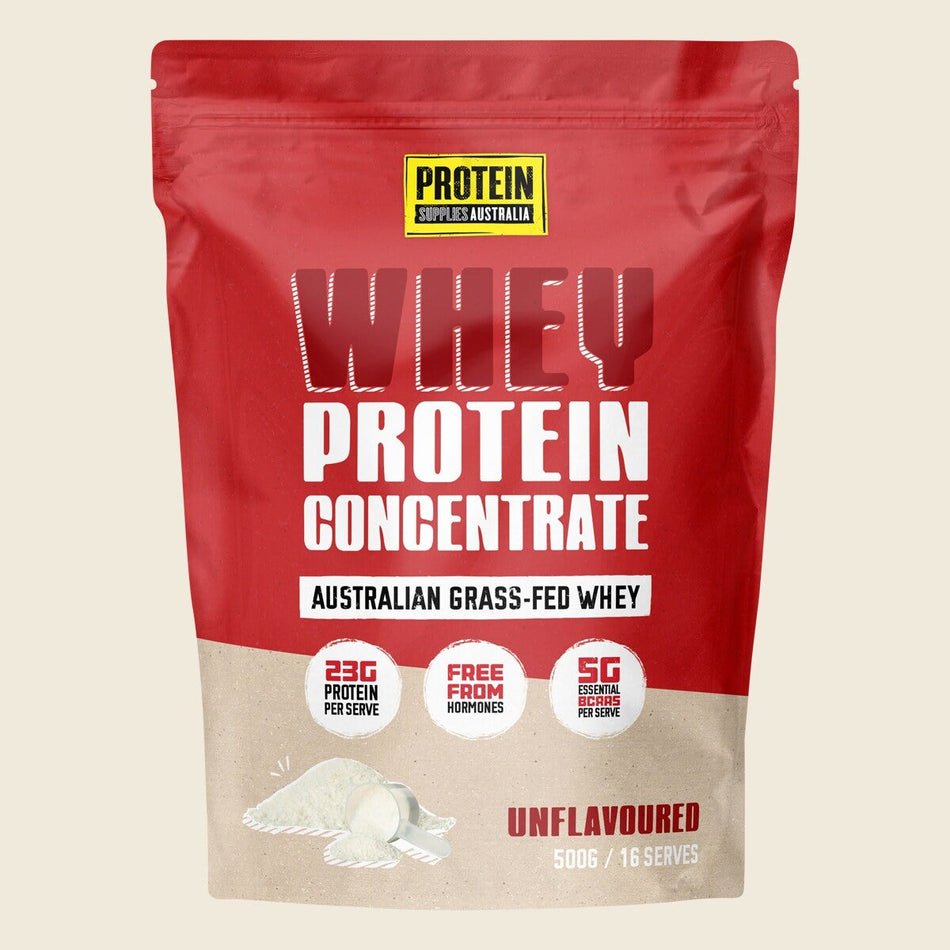 PROTEIN SUPPLIES AUSTRALIA WPC (Whey Protein Concentrate) Pure 500g