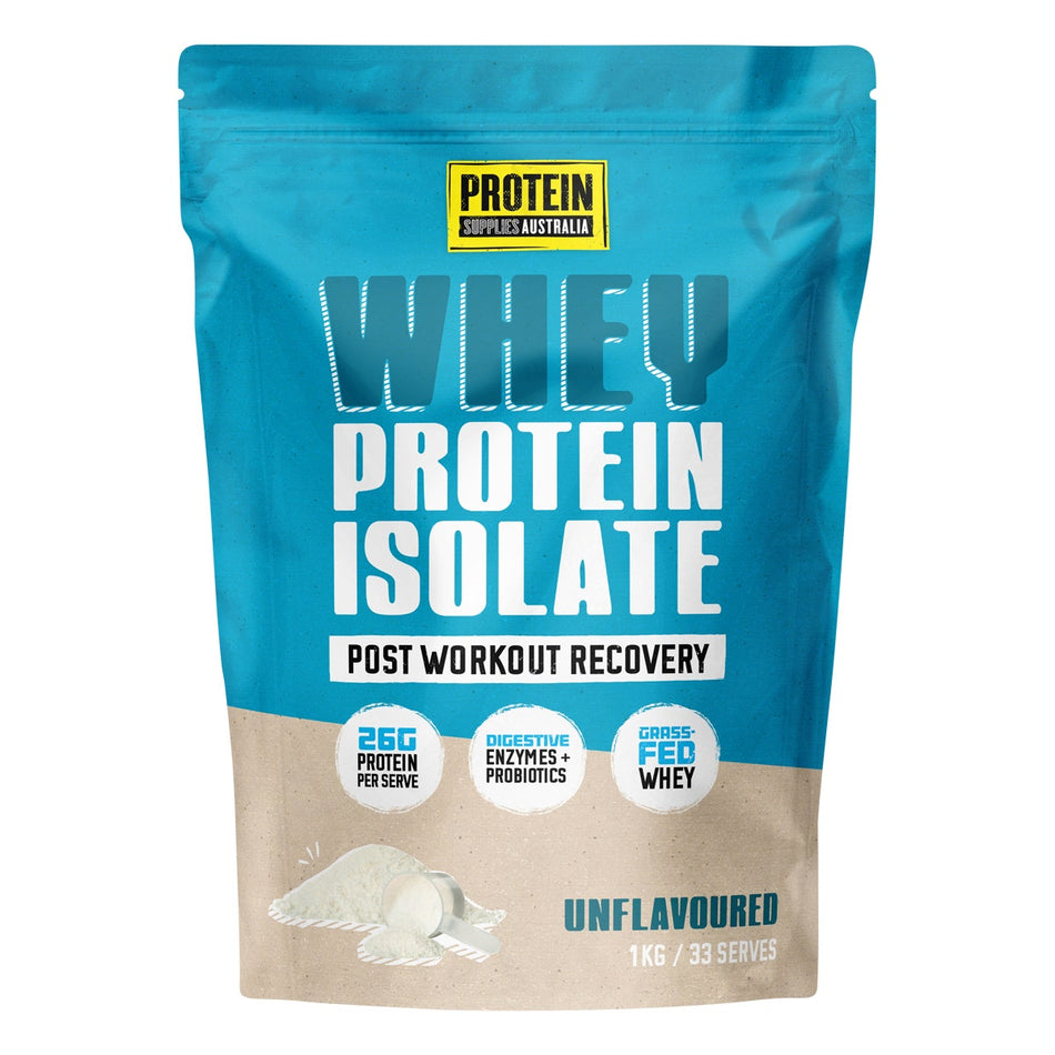 PROTEIN SUPPLIES AUSTRALIA WPI (Whey Protein Isolate) Pure 1kg