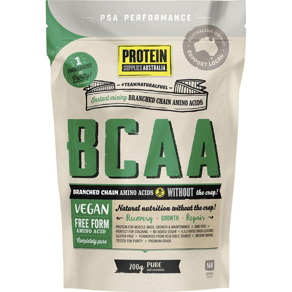 Protein Supplies Australia (Performance) BCAA Pure 200g