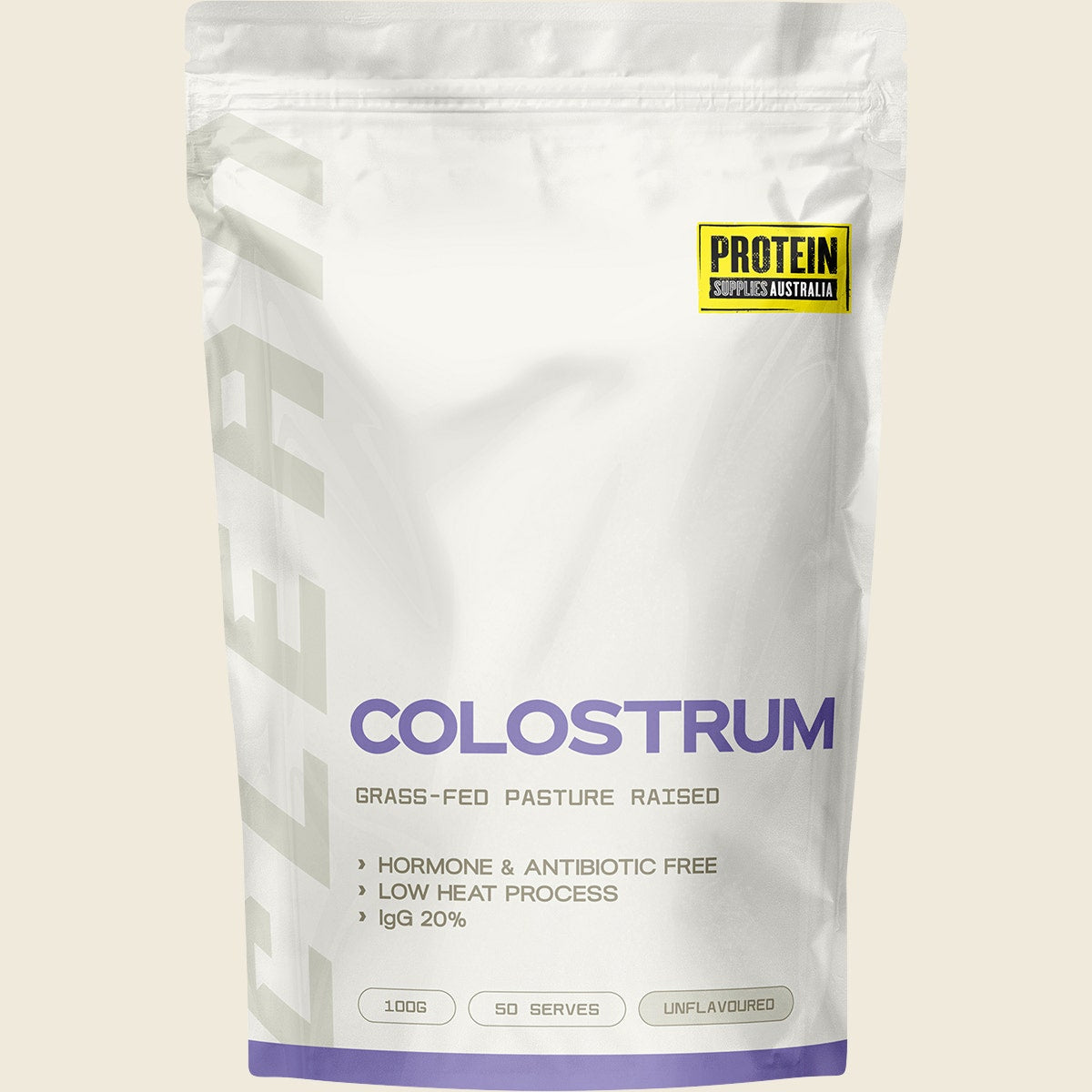 Protein Supplies Australia Colostrum Grass Fed Unflavoured 100g