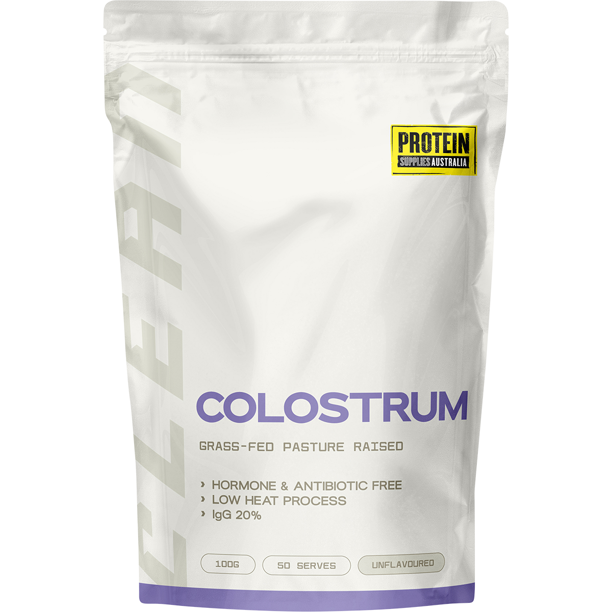 Protein Supplies Australia Unflavoured Grass Fed Colostrum 100g