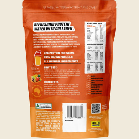 Protein Supplies Australia Protein Water with Collagen & Electrolytes Tropical 300g