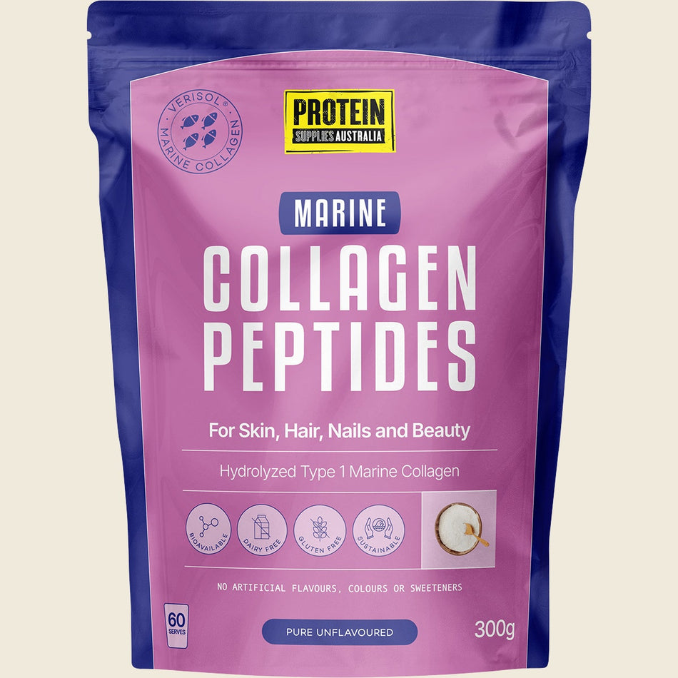 Protein Supplies Australia Marine Collagen Peptides Unflavoured 300g