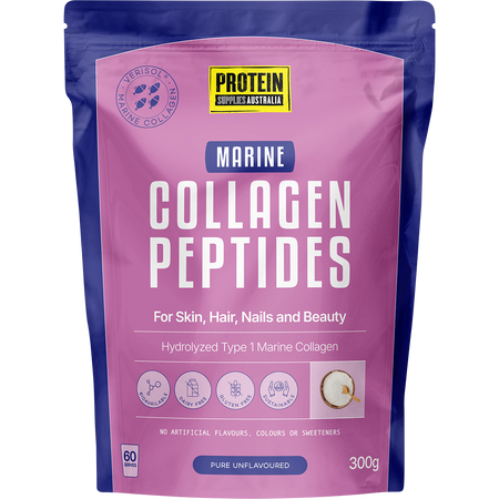 Protein Supplies Australia Unflavoured Marine Collagen Peptides 300g