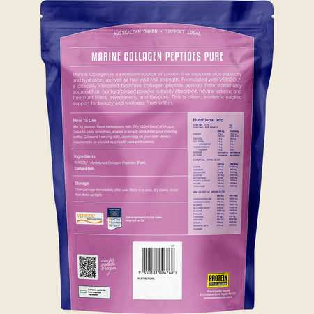 Protein Supplies Australia Marine Collagen Peptides Unflavoured 300g