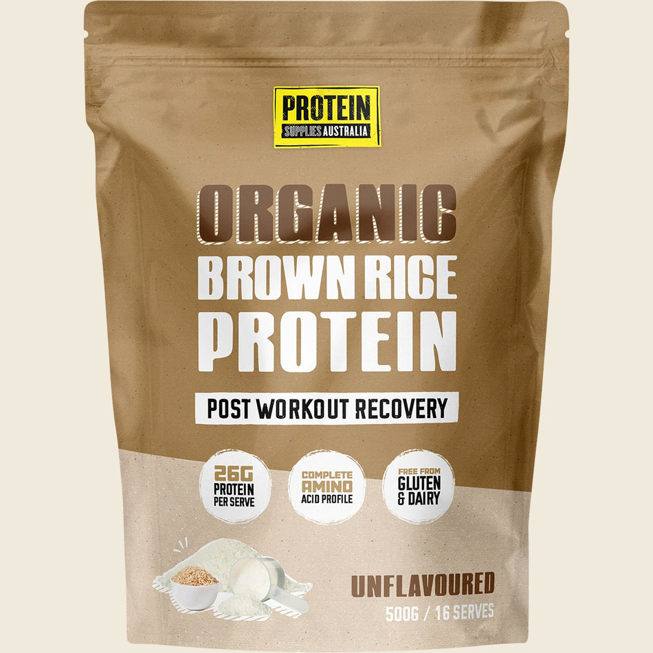 PROTEIN SUPPLIES AUSTRALIA BioPro (Sprouted Brown Rice) Pure 500g