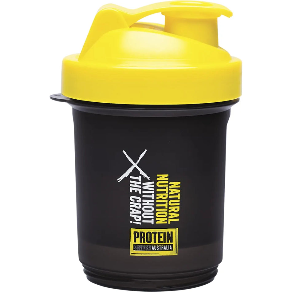 PROTEIN SUPPLIES AUSTRALIA Multi Compartment Shaker Vitamin & Protein Storage 400ml