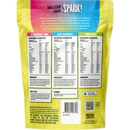 Protein Supplies Australia Spark Pre-Workout Sample Pack 12 Pack