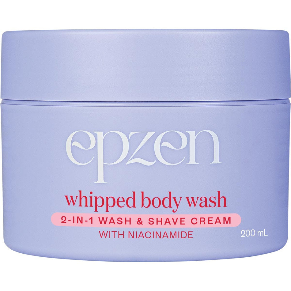 EPZEN Whipped Body Wash 2-in-1 Wash & Shave Cream 200ml