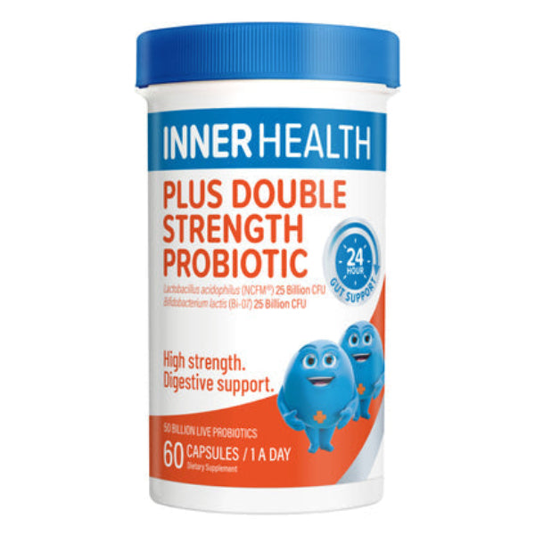 Inner Health Plus Double Strength Probiotic 60 Capsules