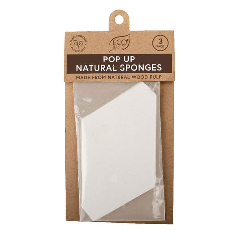 White Magic Eco Basics Pop Up Sponges 3Pk(Pack of 6)