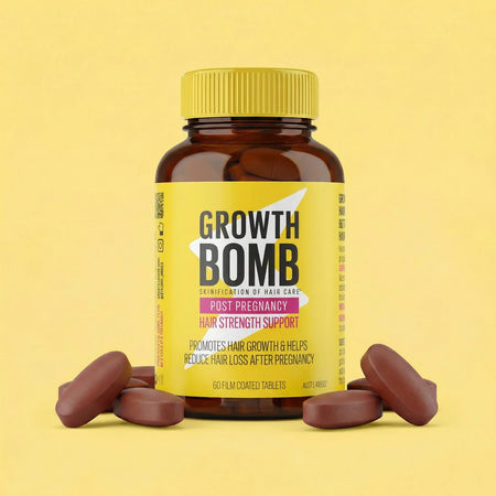 Growth Bomb Post Pregnancy Hair Strength Support 60 Tablets